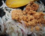 A picture of step 2 of Persian rice||kalam polo||Rice with Cabbage.