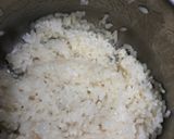 Foto del paso 5 de la receta: Sepia con gambas y calamares en salsa de ajo, perejil y coco…con base de arroz blanco