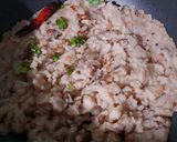 A picture of step 8 of Upma.