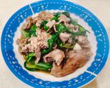 沙茶茼蒿炒羊肉的食譜步驟6照片