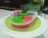 Foto langkah ke 4 dari resep Puding love murah meriah.