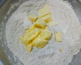 A picture of step 1 of Mushroom Spinach Corn Galette.