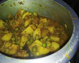 आलू गोभी की सब्जी (Aloo gobhi ki sabzi recipe in hindi) रेसिपी चरण 6 फोटो