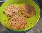 Foto del paso 12 de la receta Hamburguesas caseras de pollo-pavo y queso