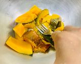 南瓜葡萄乾雞蛋沙拉的食譜步驟1照片