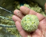 A picture of step 3 of Ovenbaked Broccoli falafels.