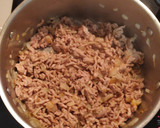 Foto del paso 5 de la receta: Berenjenas rellenas de verdura, champiñones y carne picada bajas en calorías - Receta propia