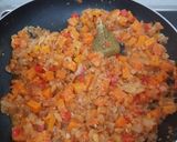 Foto del paso 6 de la receta: Calabacín relleno con pollo