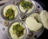 A picture of step 3 of Stuffed Idlis.