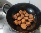 A picture of step 2 of Sweet and sour prawn balls curry(টক মিষ্টি প্রণ বল কারী).
