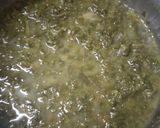A picture of step 2 of Sarson Ka Saag and Makki Di Roti.