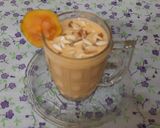 A picture of step 5 of Organic Papaya milk shake.