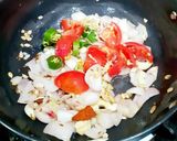 A picture of step 2 of Butter Matar paneer masala.