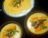 A picture of step 4 of Mango Phirni.