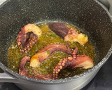 Foto del paso 2 de la receta: Arroz meloso con pulpo y langostinos