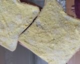Foto langkah ke 2 dari resep Sarapan sat-set roti bakar teflon mentega.