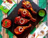 A picture of step 9 of Chicken Tangdi Kabab.