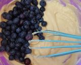 Pas rețetă Mini pancakes cu iaurt și afine 1 fotografie
