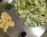 A picture of step 1 of Lentil Fritters in Ridge Gourd Curry.