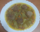 Foto del paso 5 de la receta: Potaje de lentejas con verduras y albóndigas