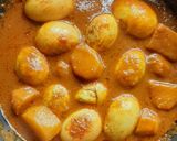ঝাল ঝাল ডিম আলুর ঝোল। রেসিপির ধাপ 4 ছবি