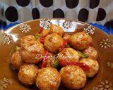 Foto langkah ke 6 dari resep Bakso Tempe Barbeque.