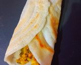 A picture of step 7 of South Indian Thali (Dosa).