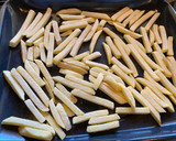 Foto del paso 1 de la receta: Papas fritas (No fritas)