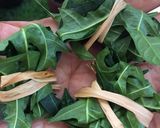 Foto langkah ke 1 dari resep Asinan Daun Pepaya Jepang.