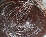 Foto langkah ke 4 dari resep Fudgy & Shiny Crust Brownies Selai Coklat | Tanpa DCC.
