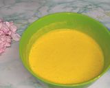 Foto langkah ke 5 dari resep Bika ambon 3 telur tanpa oven tanpa mixer.