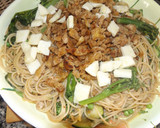 Foto del paso 5 de la receta: Pasta integral con bimi y queso Haloumi