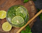 A picture of step 5 of Refreshing Mint Sorbet Lemonade.