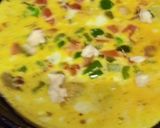 A picture of step 5 of Spanish Omlette.