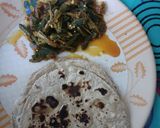 A picture of step 3 of Bhindi.
