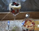A picture of step 10 of Fruity Rice Pudding  فرنی میوه ای.