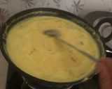 A picture of step 3 of Sour kadhi pakoda.