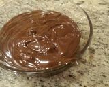 A picture of step 4 of Fruit coated with dark crunchy chocolate.