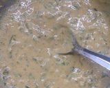 A picture of step 3 of Palak bhajiya.
