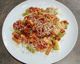 Foto del paso 6 de la receta: Macarrones rallados con verduras, huevo y atún