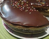 Foto del paso 7 de la receta: Tarta de la abuela con cobertura de chocolate brillante 🍫