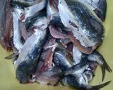 Une image de l'étape 1 de Filet de sardine au four.