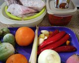 Gambar langkah 1 resipi Asam Pedas Ikan Merah.