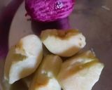 A picture of step 1 of Dragon apple smoothie.