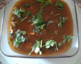 A picture of step 5 of Mushroom manchurian.