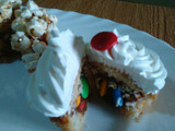 Muffins de pochoclo, de Bon o Bon, Rocklets y Chocotorta