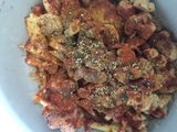 دجاج بكياس بنكهة الزعتر
