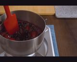 A picture of step 7 of Strawberry Yoghurt Mousse and Berry Sauce.
