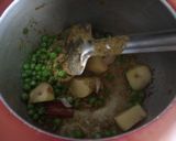 A picture of step 3 of Masala Bhat.