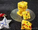 A picture of step 5 of Cornmeal sugar sprinkle cake bytes.